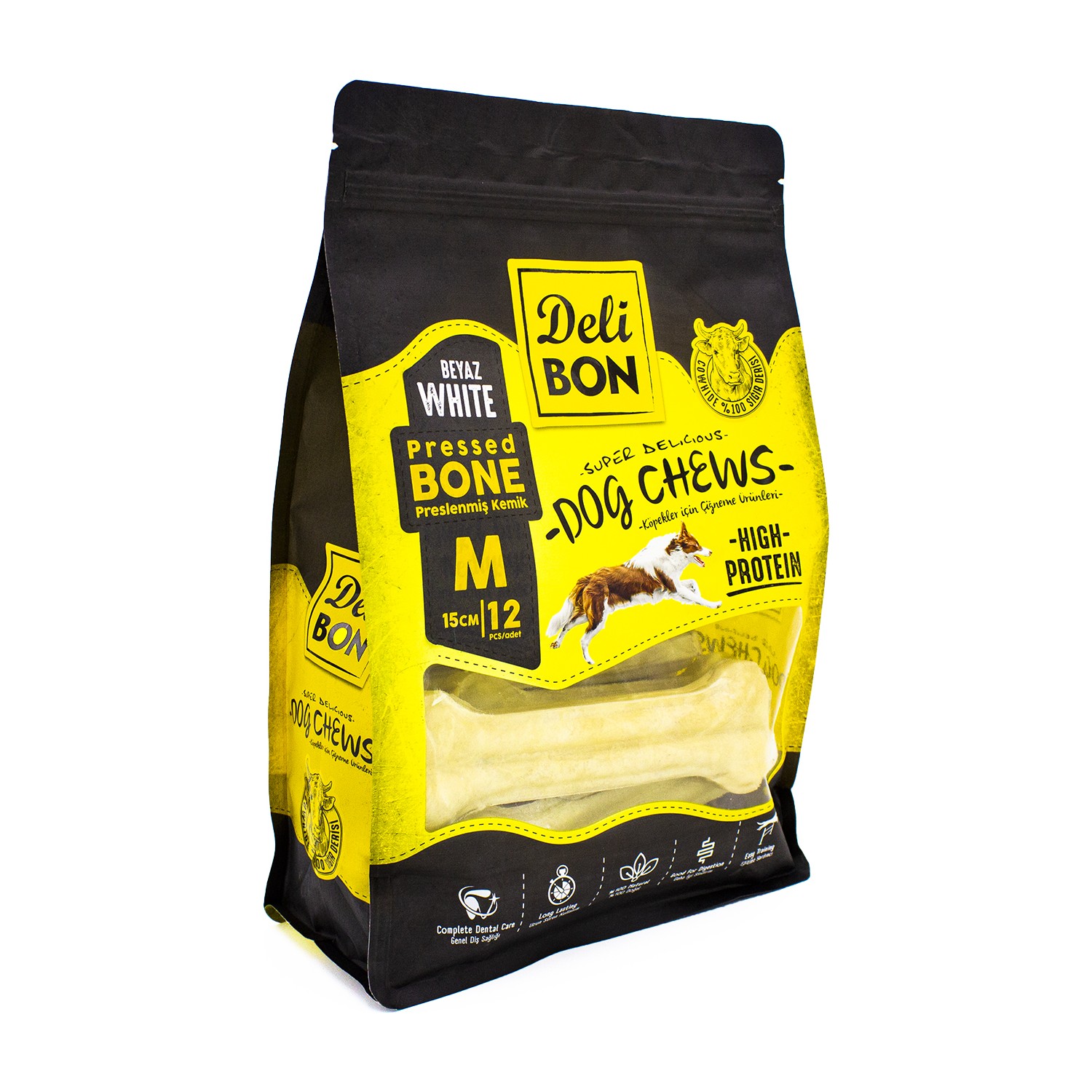 Delibon%20Pres%20Kemik%2015%20cm%20M%20Boy%2012’li%20Torba%20Beyaz