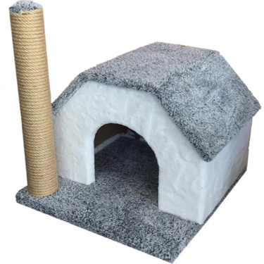 Tek%20Katlı%20Kedi%20Oyun%20Evi%20Ve%20Tırmalama%20Tahtası