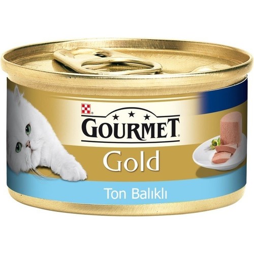 Gourmet%20Gold%20Kıyılmış%20Ton%20Balıklı%20Yetişkin%20Kedi%20Konservesi%2085%20gr