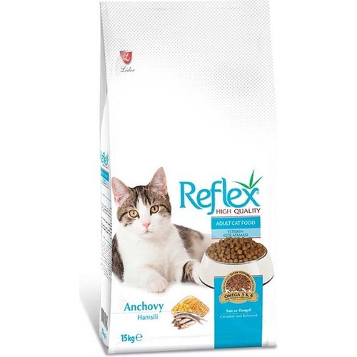 Reflex%20Hamsili%20Yetişkin%20Kedi%20Maması%2015%20kg