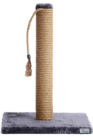 Kedi%20Tırmalama%20Tahtası%20Düz%20Renk%2052%20Cm