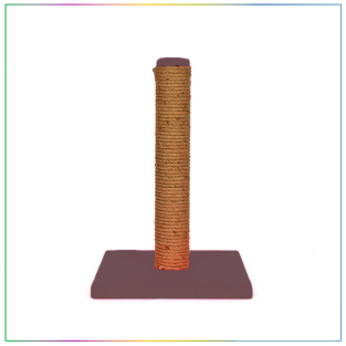Kedi%20Tırmalama%20Tahtası%20Düz%20Renk%2052%20Cm