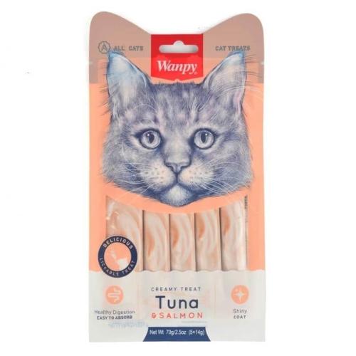 Wanpy%20Ton%20Balıklı%20Somonlu%20Kedi%20Ödülü%205x14gr