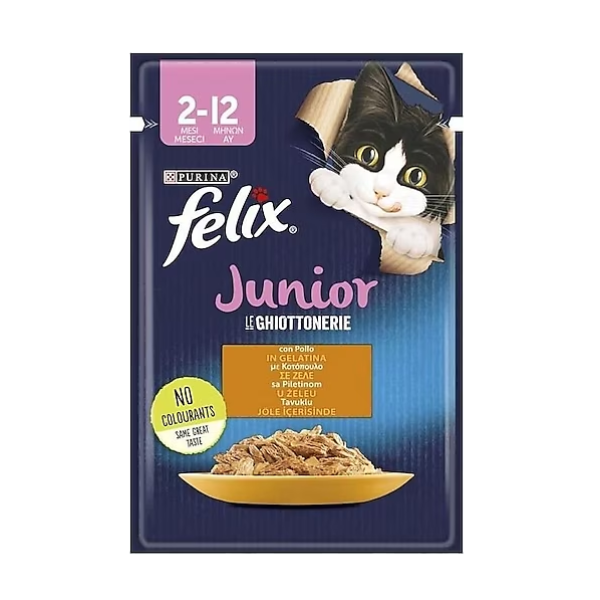 Felıx%20Junıor%20Tavuklu%20Pouch%2085%20Gr