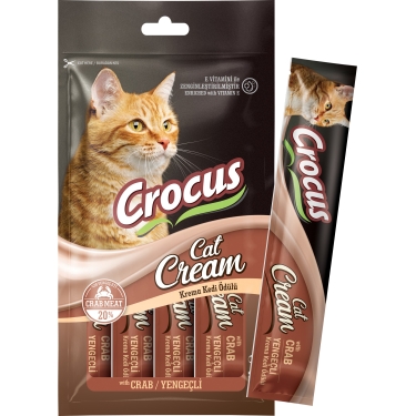 Crocus%20Yengeçli%20Krema%20Kedı%20Ödülü4X15G