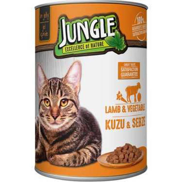 Jungle%20Kedi%20Kuzu%20Etli%20Sebzeli%20Konserve%20415%20Gr