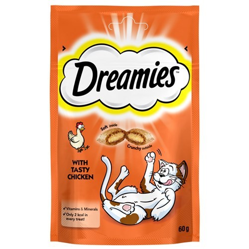 Dreamies%20Tavuklu%20Kedi%20Ödülü%2060%20gr