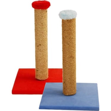 Kedi%20Tırmalama%20Tahtası%20Düz%20Renk%2052%20Cm