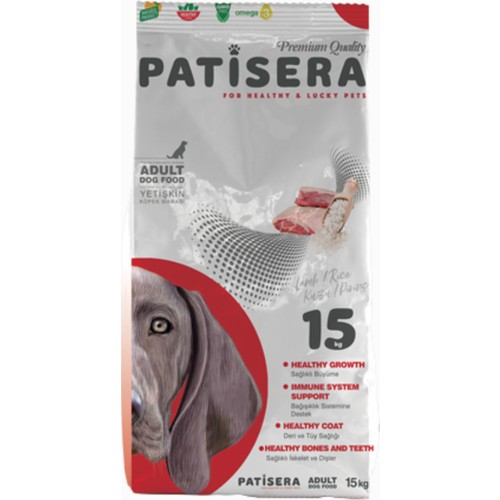 Patısera%20Kuzu%20Etlı%20Prınçlı%20Yetışkın%20Köpek%20Maması%2015Kg