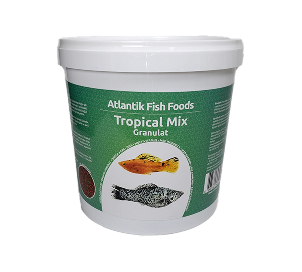 Atlantik%20Tropical%20Mix%20Granulat%203000%20Gr%20Kova%20Balık%20Yemi