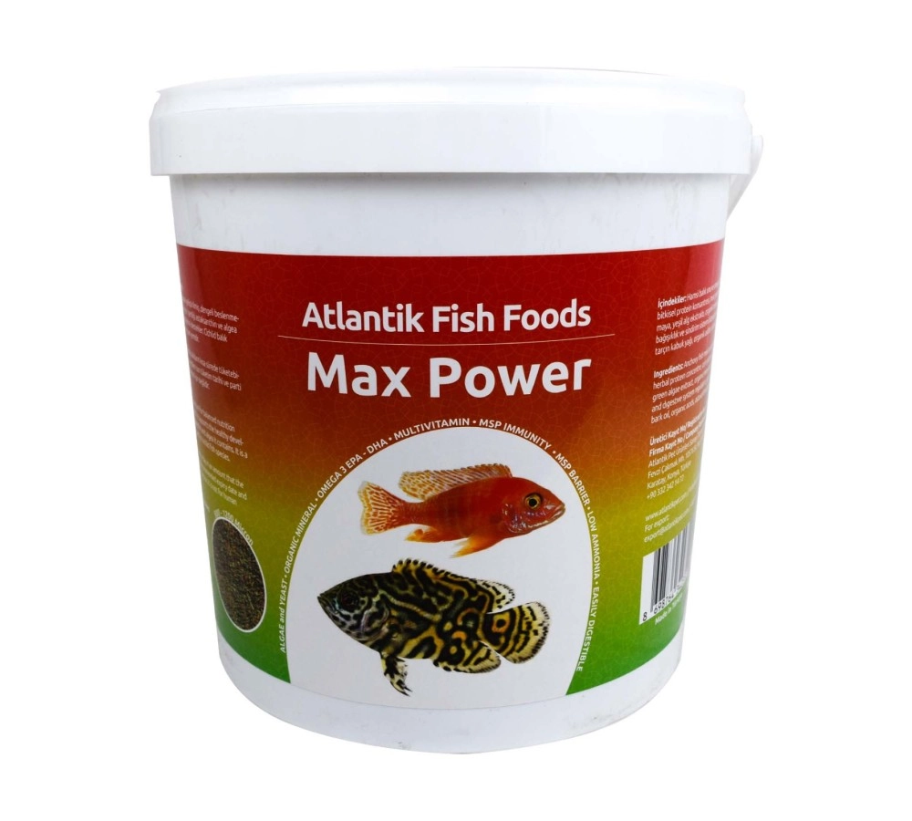 Atlantik%20Max%20Power%20Granulat%203000%20Gr%20Kova%20Balık%20Yemi