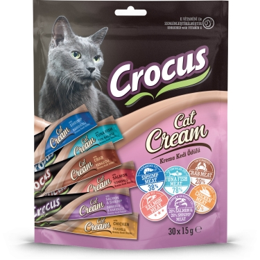 Crocus%20Kedı%20Kreması%2030-15%20Gr%20Mor