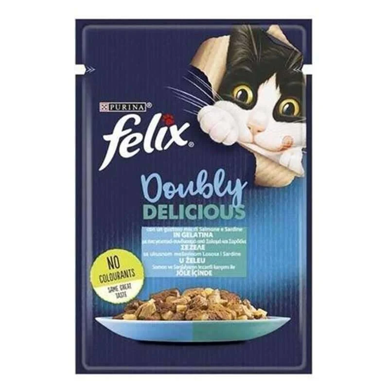 Felıx%20Jöle%20Içınde%20Somon%20Ve%20Sardalya%2085%20Gr