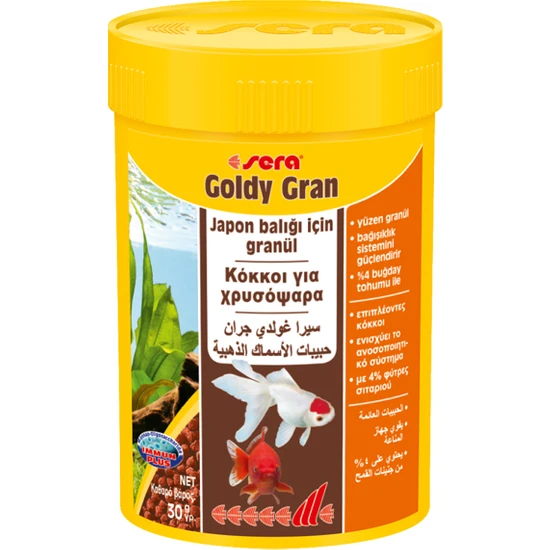 Sera%20Goldy%20Gran%20Balık%20Yemi%20100%20Ml