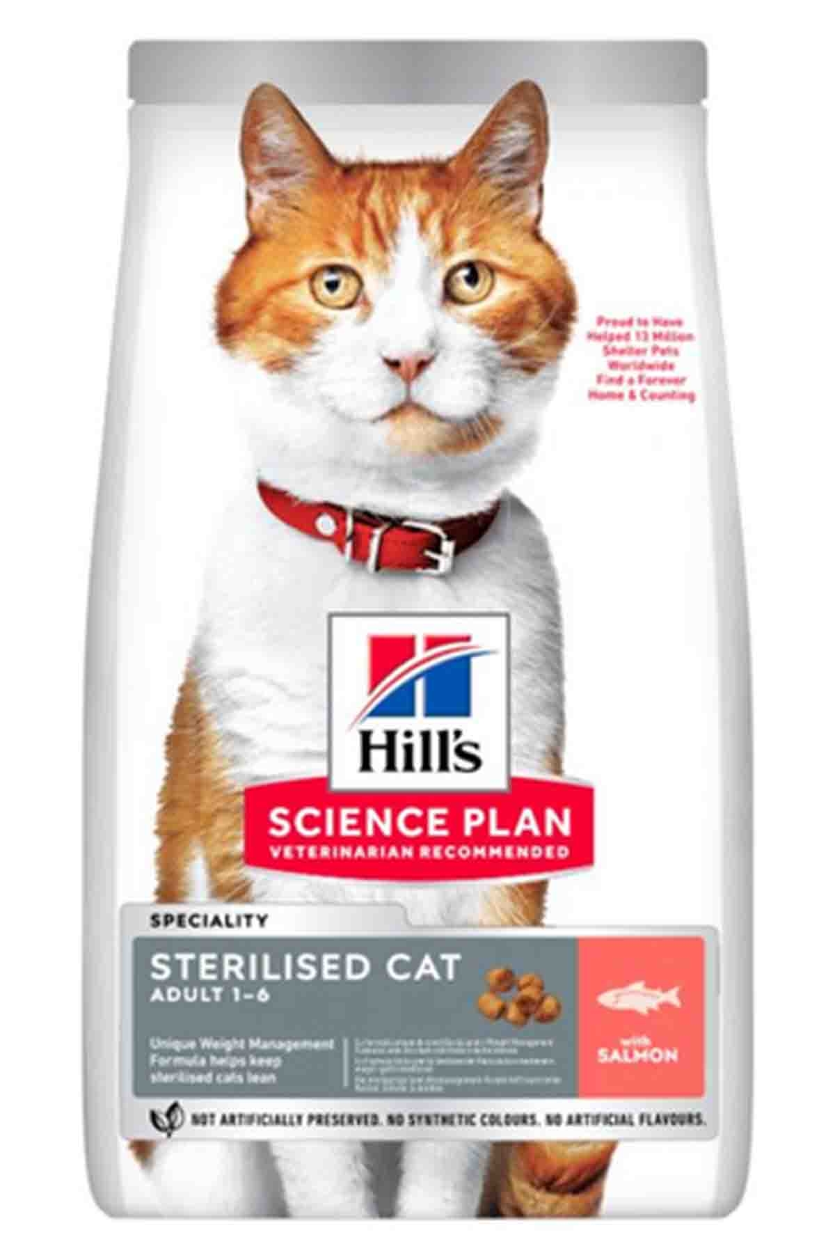Hills%20Somonlu%20Kısırlaştırılmış%20Yetişkin%20Kedi%20Maması%208kg+2kg