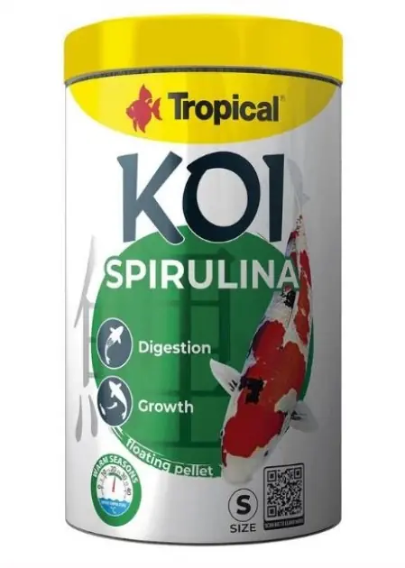 Tropical%20Koi%20Spırulına%20M%201000%20Ml/320%20G