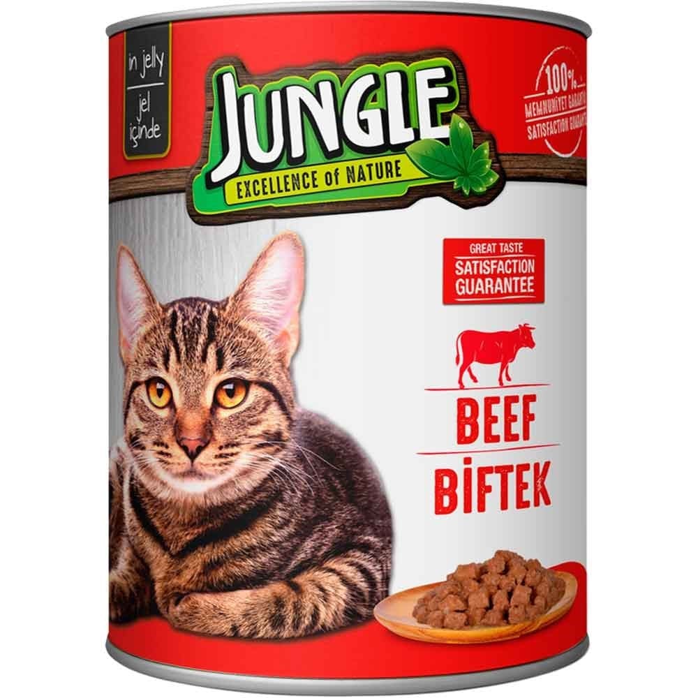 Jungle%20Biftekli%20Kedi%20Konservesi%20415%20Gr