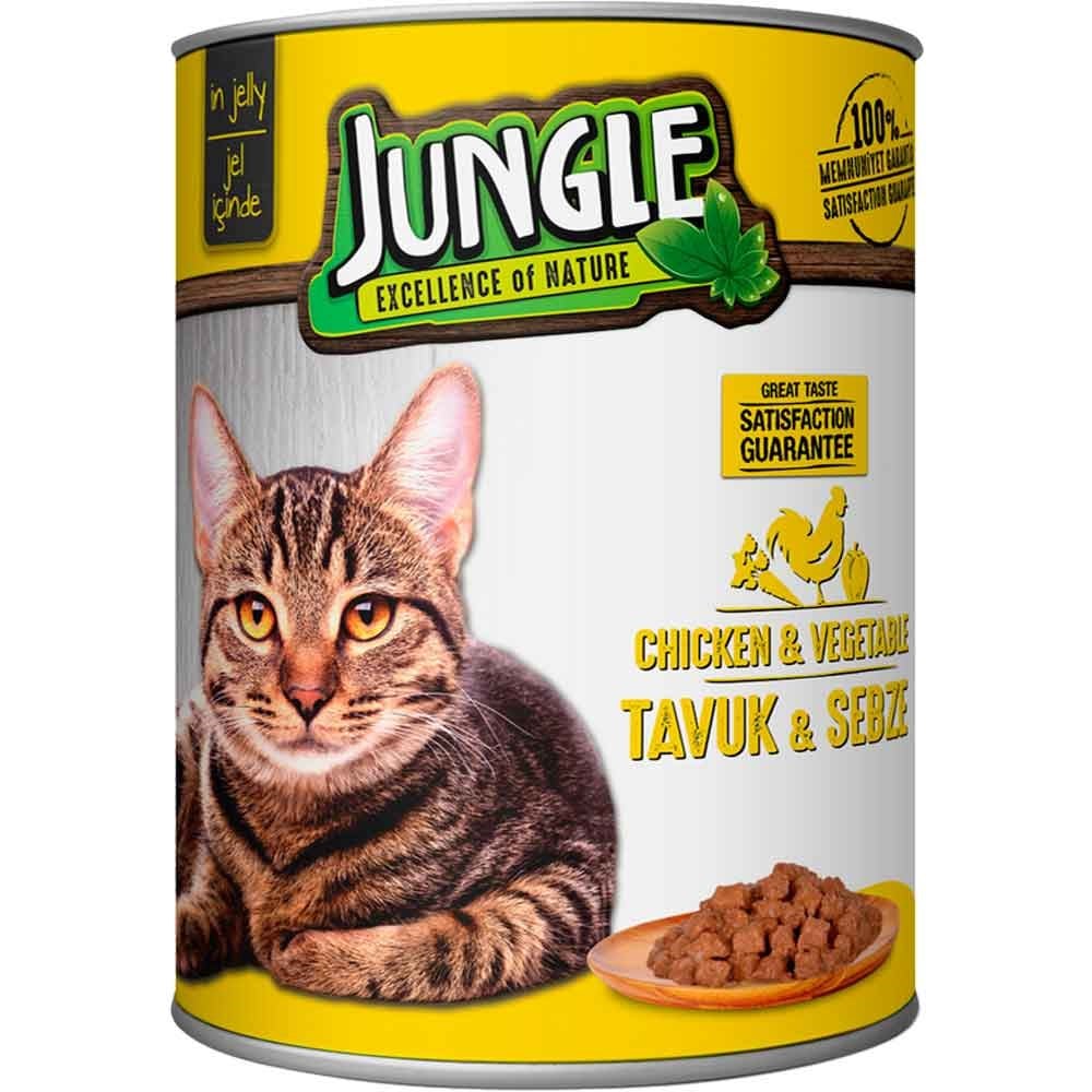 Jungle%20Kedi%20Tavuklu%20Sebzeli%20Konserve%20415%20Gr