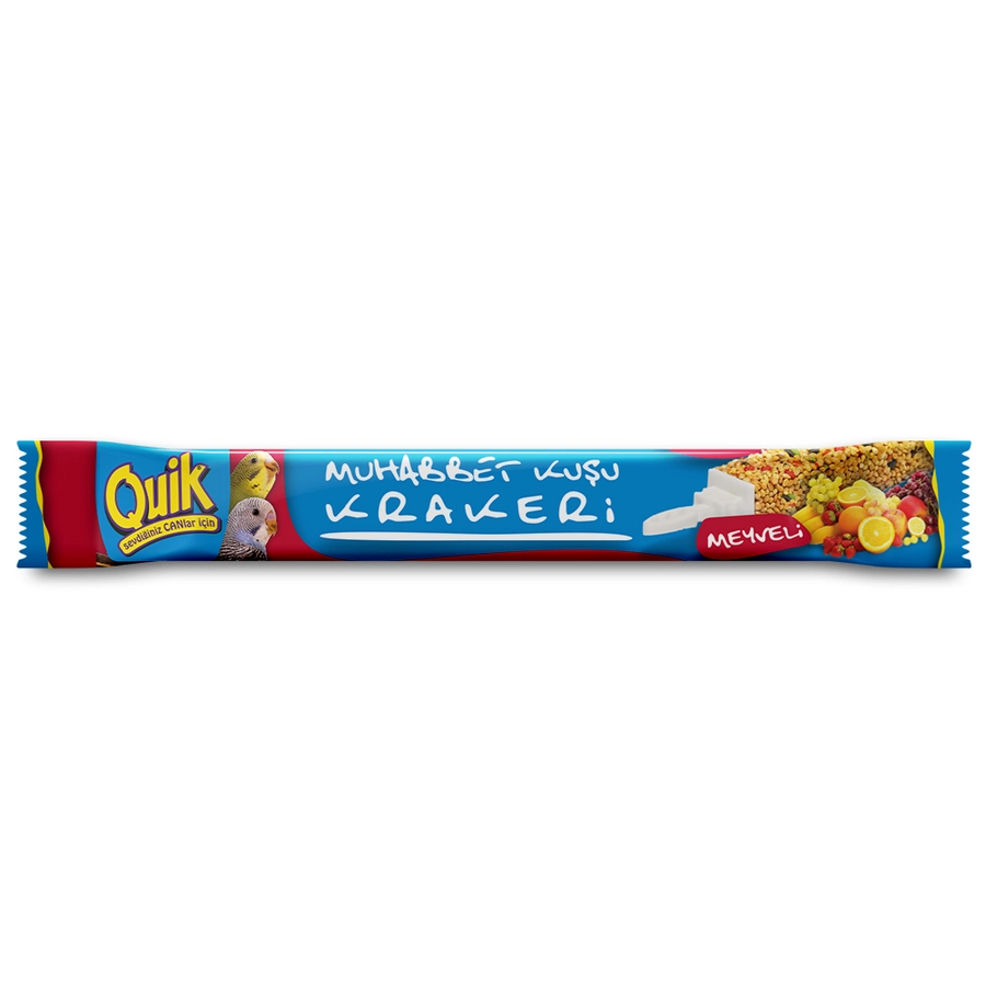 Quik%20Muhabbet%20Kuşları%20İçin%20Meyveli%20Kraker%2040%20gr