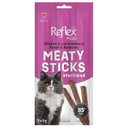 Reflex%20Tavuk%20Ve%20Kızılcıklı%20Kısırlaştırılmış%20Kedi%20Ödül%20Çubuğu%205%20Gr%203%20Adet