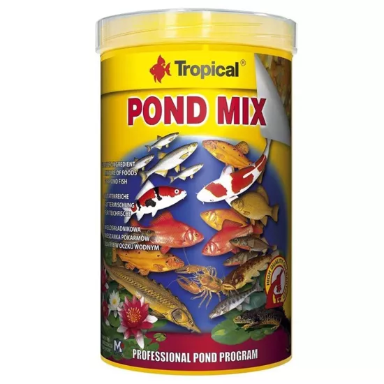 Tropical Pond Mix Bahçe Havuzunda Yaşayan Balıklar 1000 ml