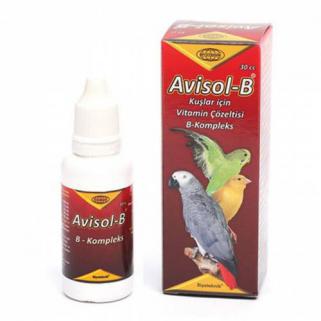 Avisol B Kuşlar İçin B Vitamini 30 cc