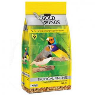 Gold Wings Classic Tropikal Finch Bülbül ve Saka Yemi 400 gr