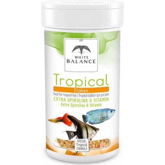 Tropical Flakes Tropikal Balık Yemi Pul 100ml