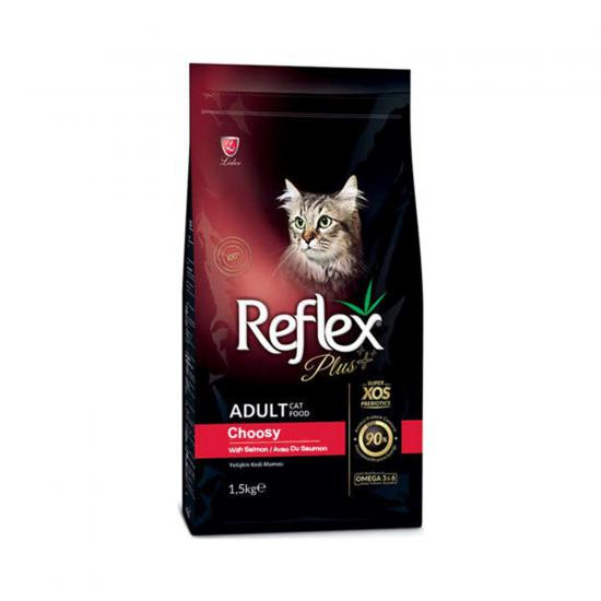 Reflex Plus Choosy Somonlu Kuru Kedi Maması 1,5 kg
