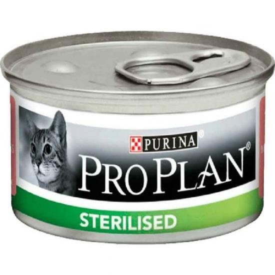 Proplan Sterilised Ton Ve Somonlu Kısırlaştırılmış Kedi Konserve 85 Gr