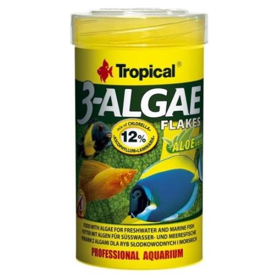 Tropical 3-Algae Flakes Tatlı Ve Tuzlu Su Balıklar