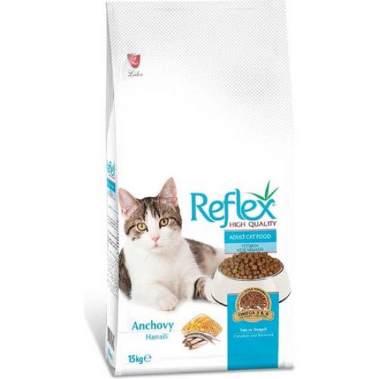 Reflex Hamsili Yetişkin Kedi Maması 15 kg