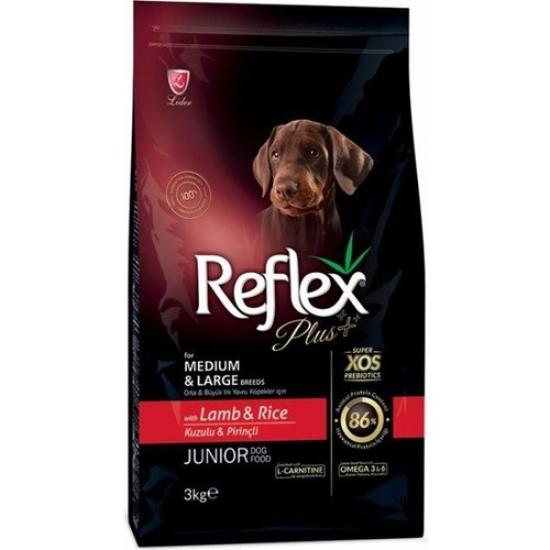 Reflex Plus Kuzulu Pirinçli Yavru Köpek Maması 3 Kg