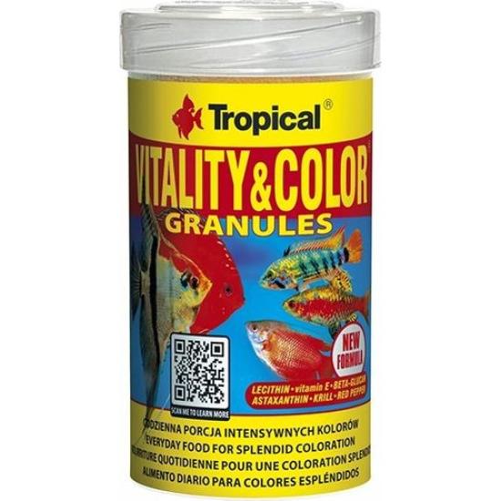Tropıcal-Vıtalıty&Color Granules 250Ml/138Gr