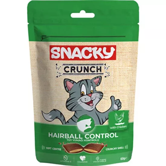 Snacky Crunch Hariball Control 60Gr