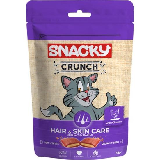 Snacky Crunch Hair&Skin Tavuklu 60Gr