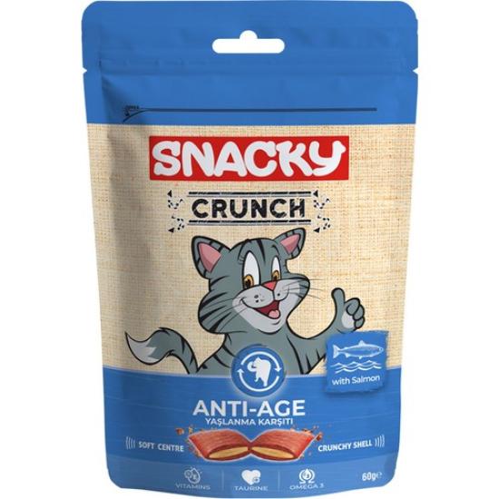 Snacky Crunch Antı-Age Somonlu 60Gr