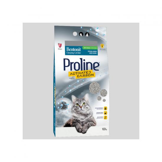 ProLine Aktif Karbonlu Topaklanan Kedi Kumu 10 Lt