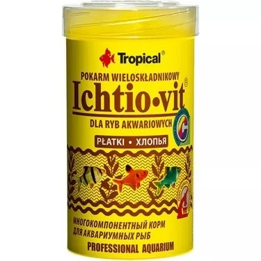 Tropıcal Ichtıo Vıt Pul Yem 100 Ml