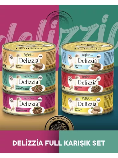 Reflex Plus Delizzia Karışık Yetişkin Kedi Maması