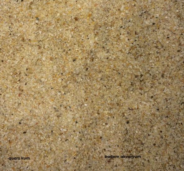 Akvaryum Quarz Kum 1-2 mm 5kg Quartz Kum Kuvars