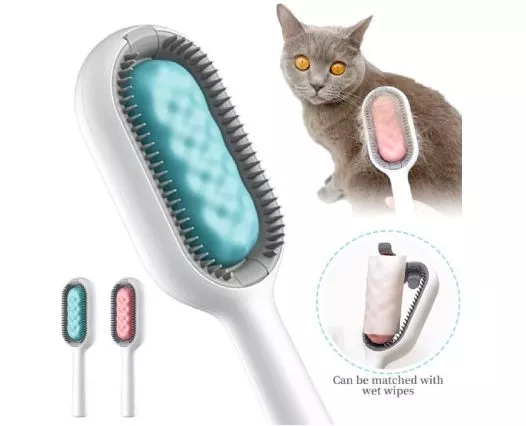 Mendil Takılabilir Çift Taraflı Kedi Tüy Toplama