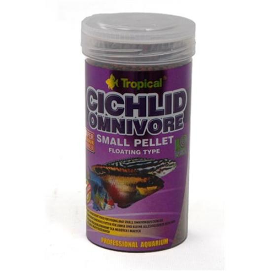 Tropical Cichlid Omnivore Small Pellet 250Ml 90Gr