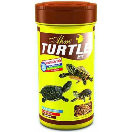 Ahm Turtle Mix Karışık Kaplumbağa Yemi 100 Ml