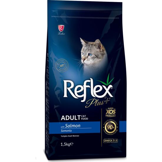 Reflex Plus Somonlu Yetişkin Kedi Maması 1.5 Kg
