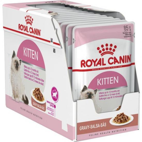 Royal Canin Kitten Gravy Kedi Mamasi 85 gr 12 Adet