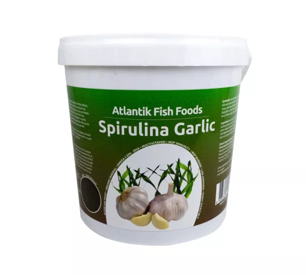 Atlantik Spirulina Garlic Granulat 3000 Gr Kova