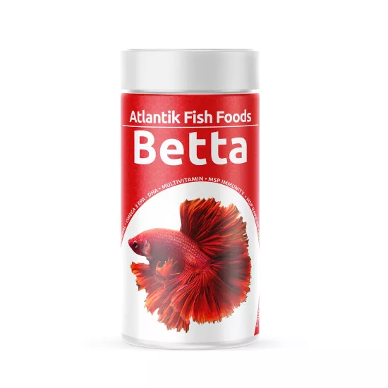 Atlantik Betta Granulat 100 Ml Balık Yemi