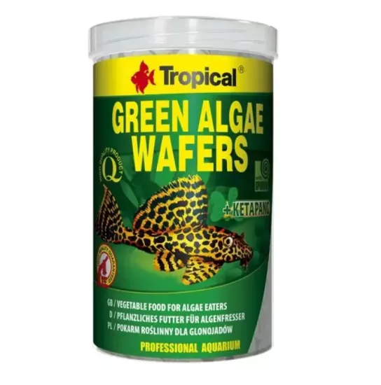 Tropical Green Algae Wafers Yosunlu Yüzen Tablet Yem 250 ml