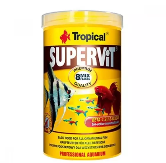 Tropical Süpervit Granulat Granül Balık Yemi 1000 ml